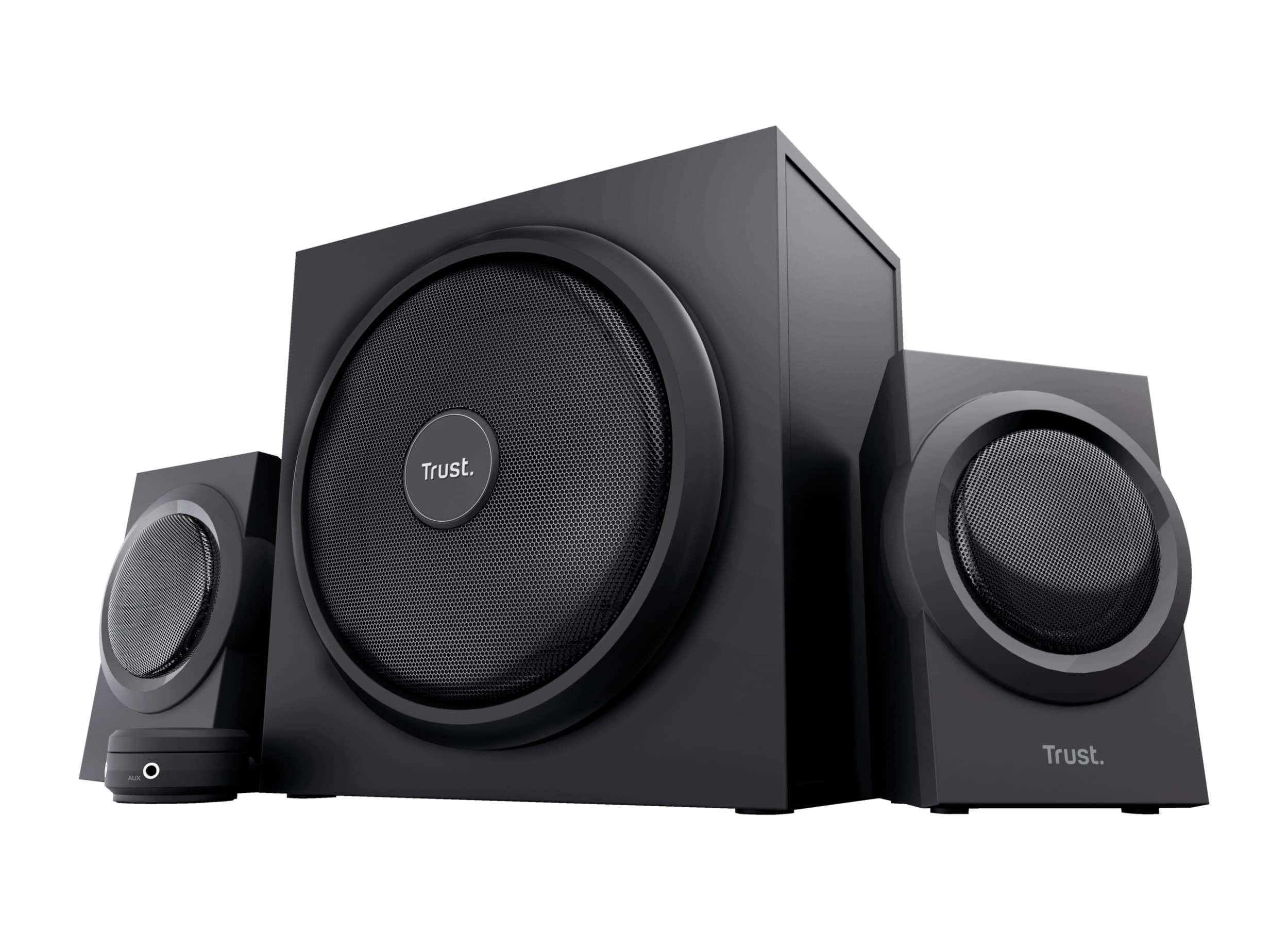 Trust Yuri conjunto de altavoces 60 W Universal Negro 2.1 canales De 1 vía 15 W