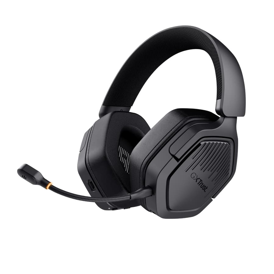 Trust GXT 493PS Carus Auriculares Inalámbrico y alámbrico Diadema Juego Bluetooth Negro