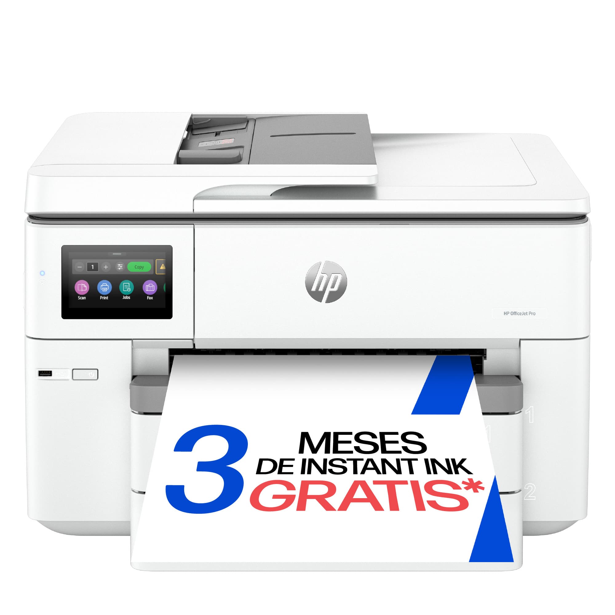 HP OfficeJet Pro 9730e Inalámbrico All-in-One Color Impresora, Servicio Instant Ink; Impresión a doble cara