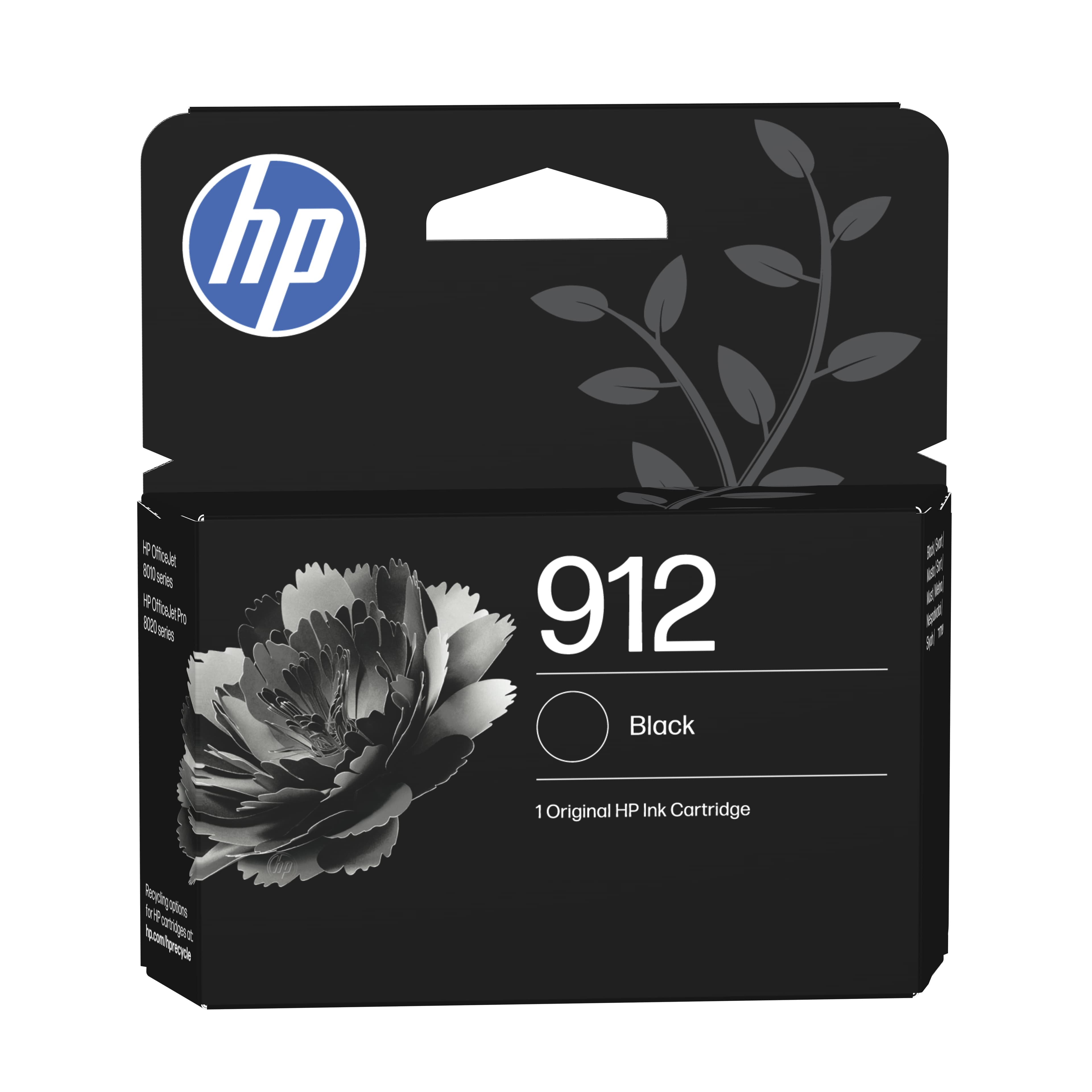 HP Cartucho de tinta Original 912 negro