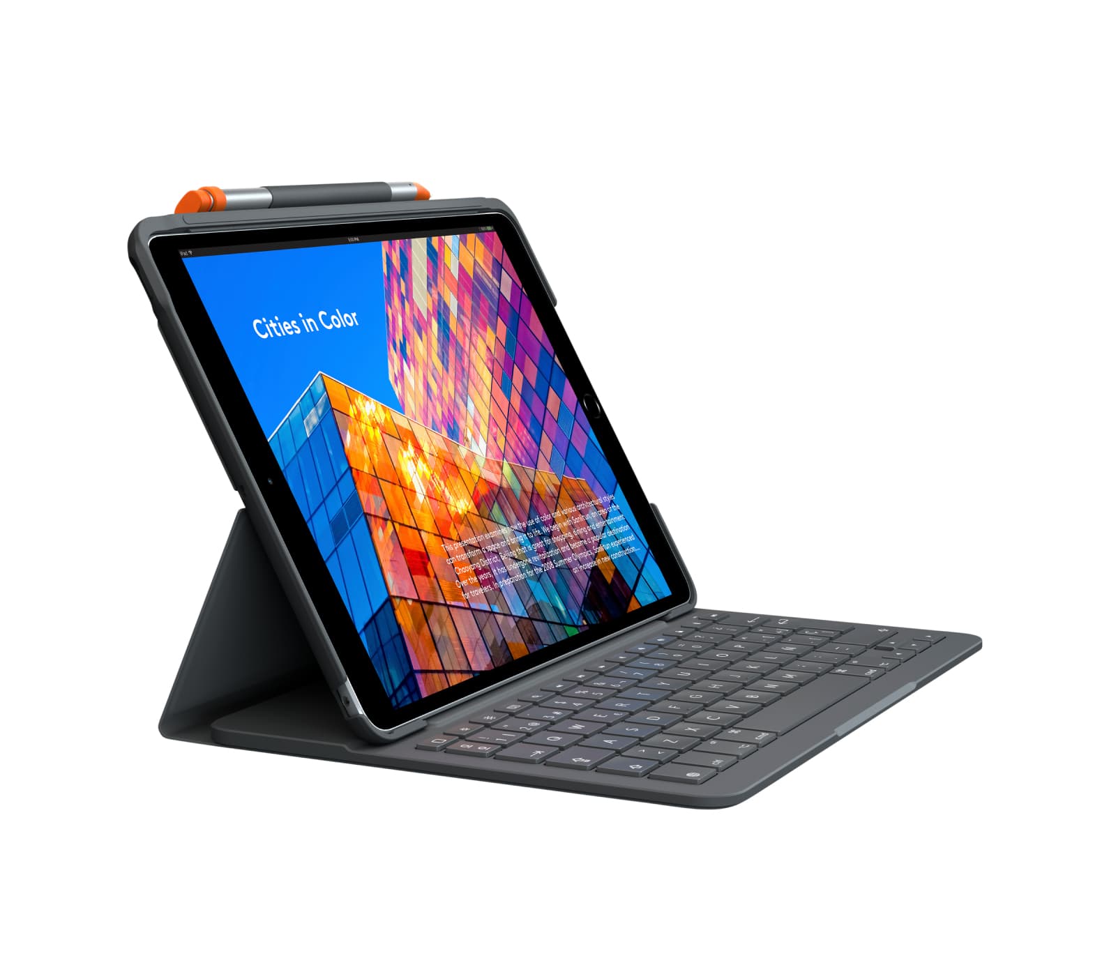 Logitech 920-009487 teclado para móvil QWERTY Español Bluetooth Grafito