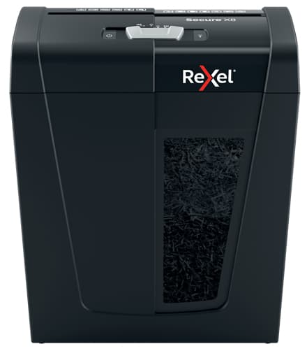 Rexel Secure X8 triturador de papel Corte cruzado 68 dB Negro