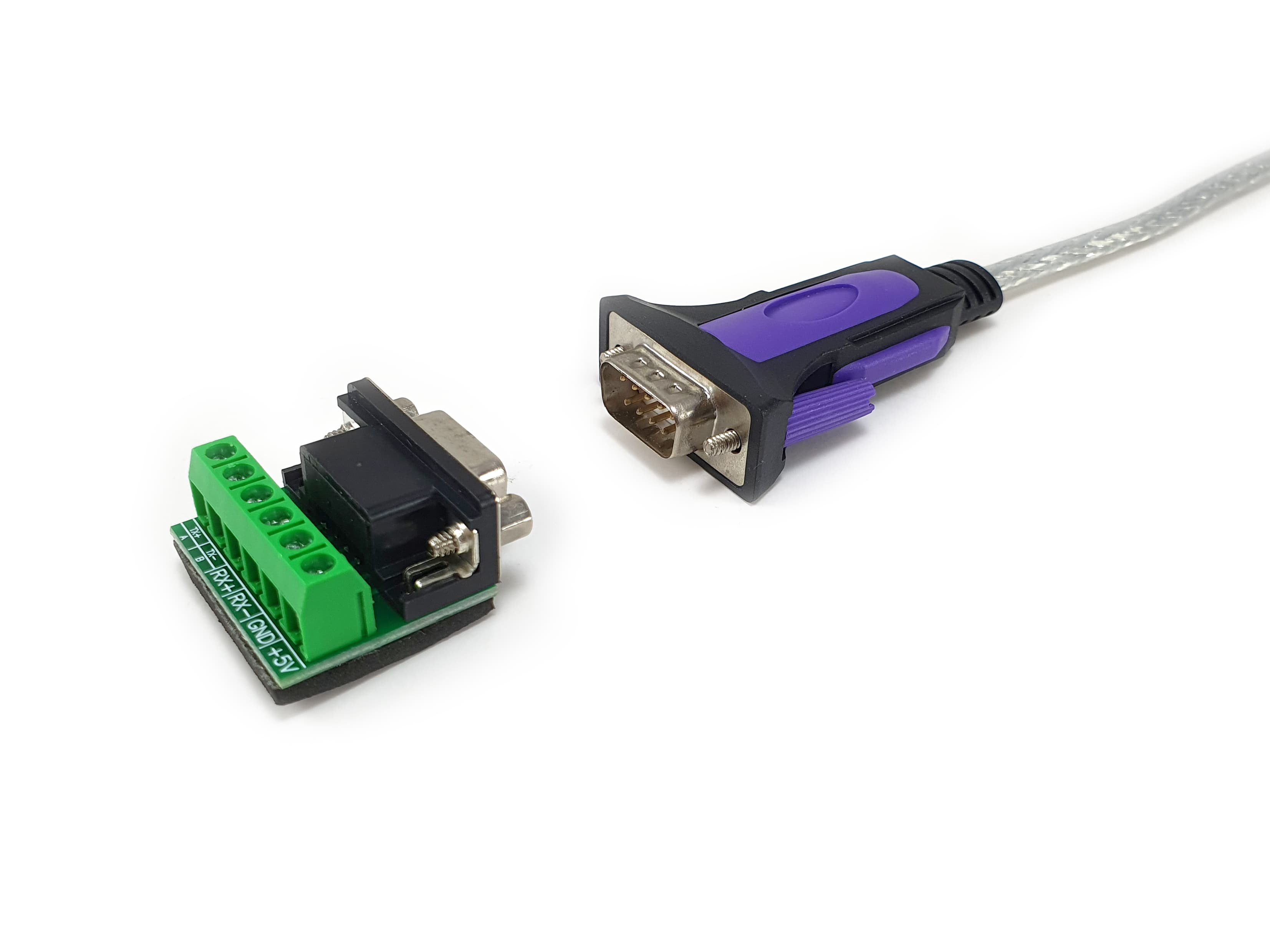 Equip Cable adaptador USB-A a serie RS-422/485 DB9