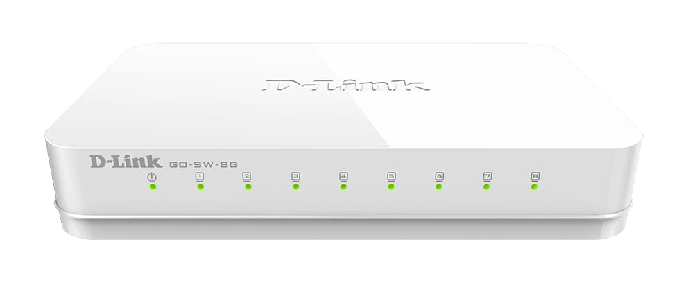 D-Link GO-SW-8G switch No administrado Blanco