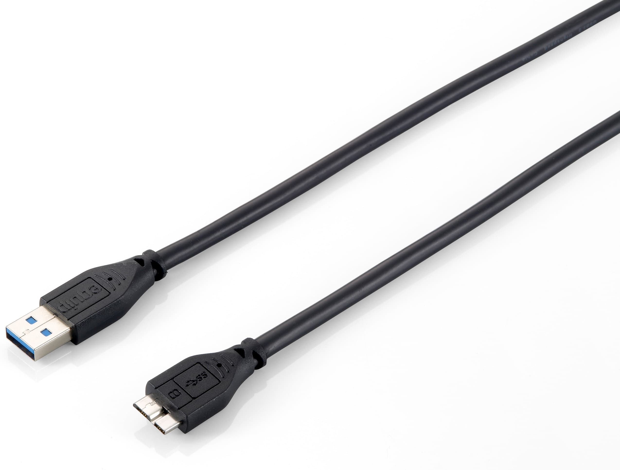 Equip 128397 Cable USB 3.0 A a Micro-B , M/M, 1,8m, 5Gbps, Negro
