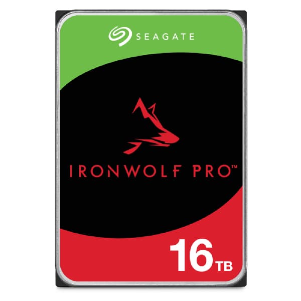 Seagate IronWolf Pro ST16000NT001 disco duro interno 16 TB 7200 RPM 256 MB 3.5" Serial ATA III