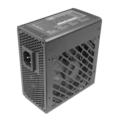 Tacens APSIII500, Fuente Alimentación PC SFX 500W, Tecnología SMD 85% Bronze 12V, Ventilador Ultra-silencioso 9cm, Negro