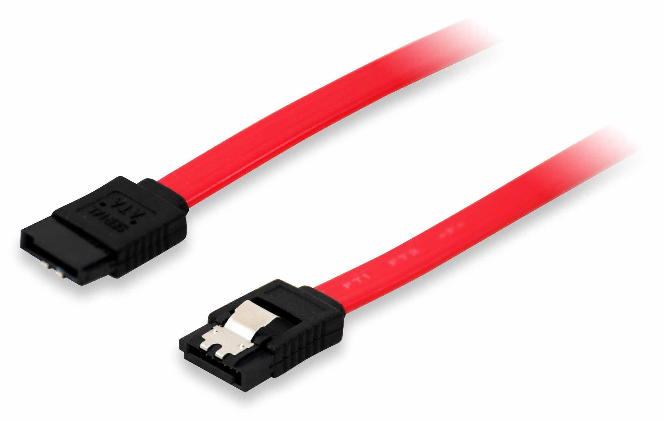 Equip 111800 cable de SATA 0,5 m SATA 7-pin Rojo