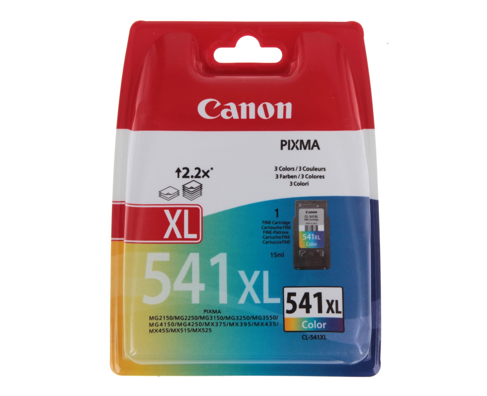 Canon CL-541 XL cartucho de tinta 1 pieza(s) Original Alto rendimiento (XL) Cian, Magenta, Amarillo