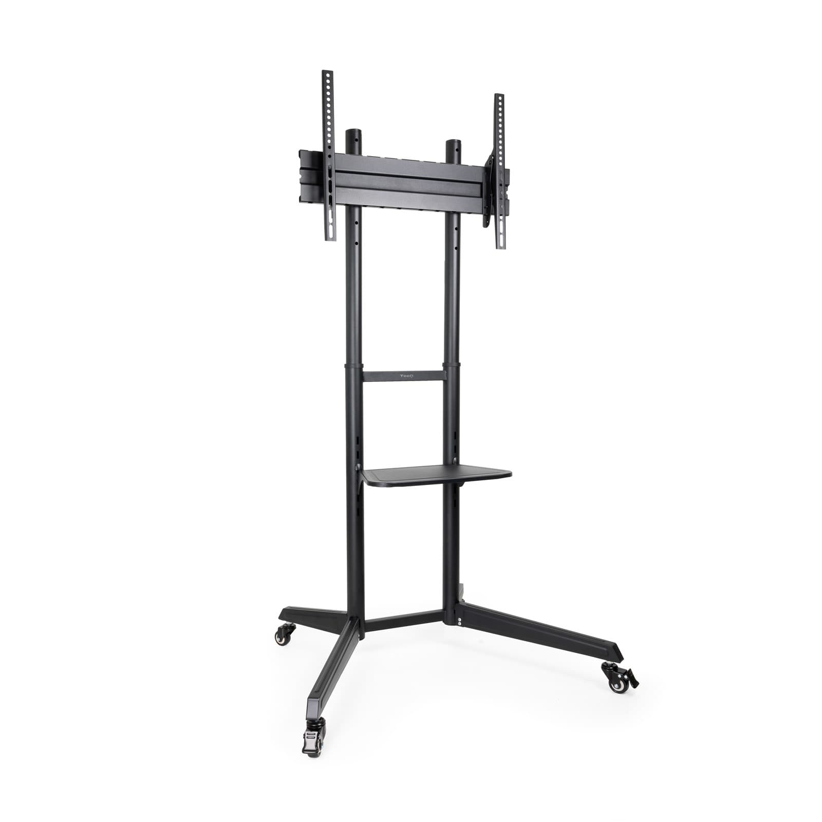 TooQ RAMSÉS Soporte de Suelo con Ruedas para Pantallas 37"- 70", Negro