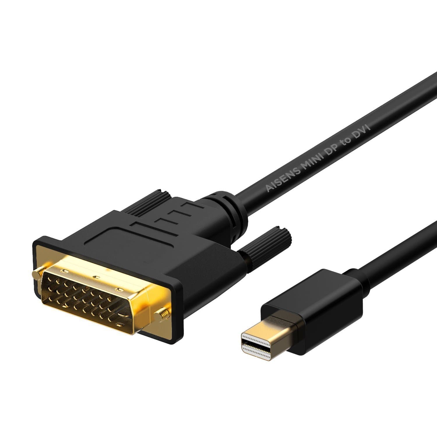 AISENS A125-0363 adaptador de cable de vídeo 2 m Mini DisplayPort DVI Negro