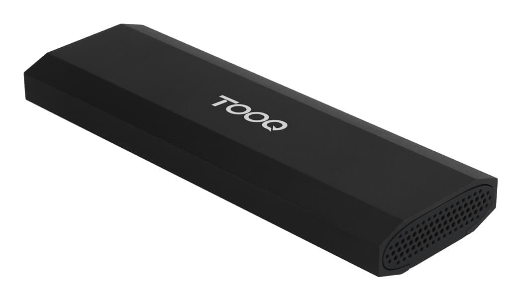 TooQ Caja Externa para SSD M.2 NVMe PICe, Negra