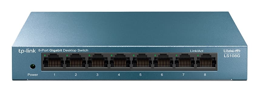 TP-Link LS108G switch No administrado Gigabit Ethernet (10/100/1000) Azul