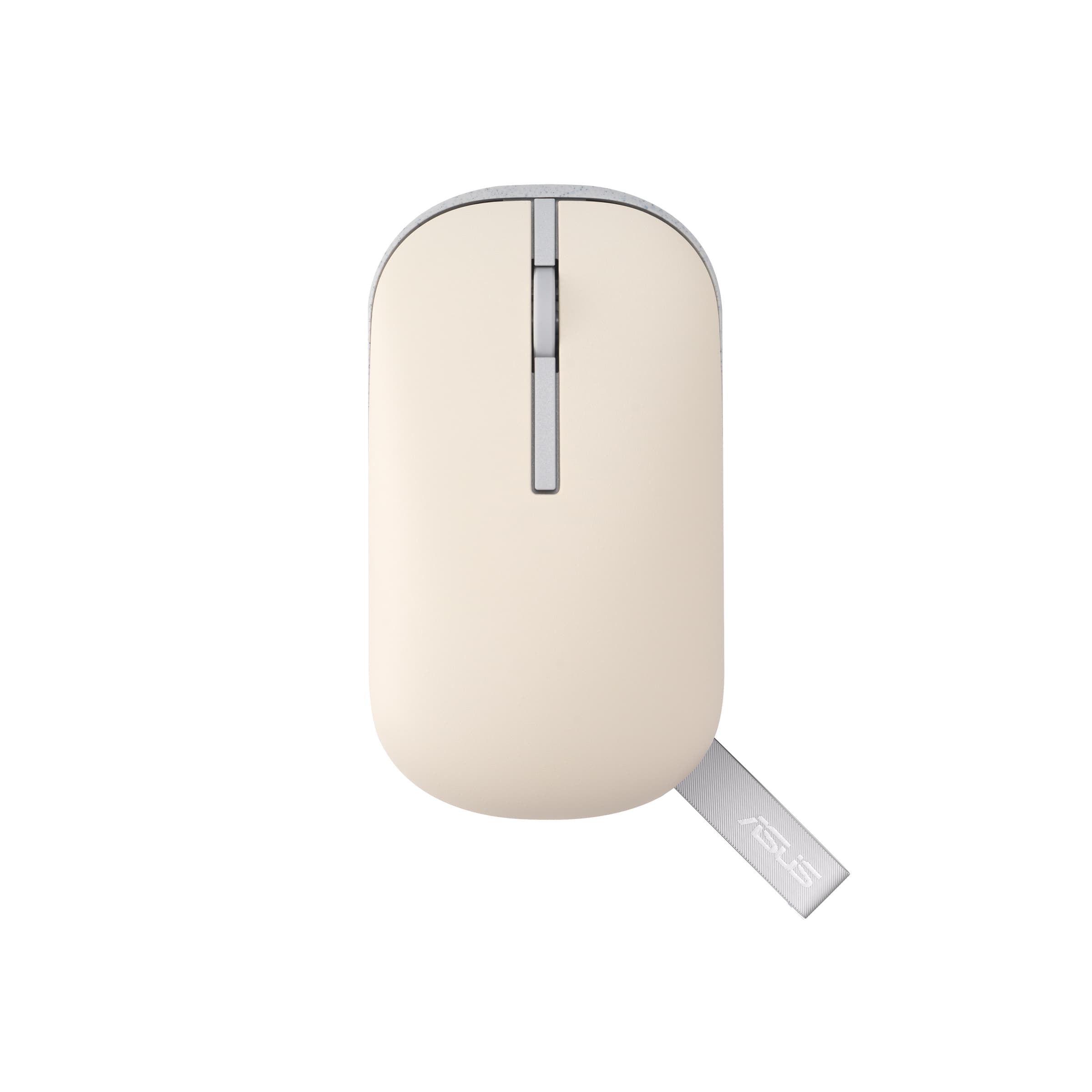 ASUS Marshmallow Mouse MD100 ratón Oficina Ambidextro RF Wireless + Bluetooth Óptico 1600 DPI