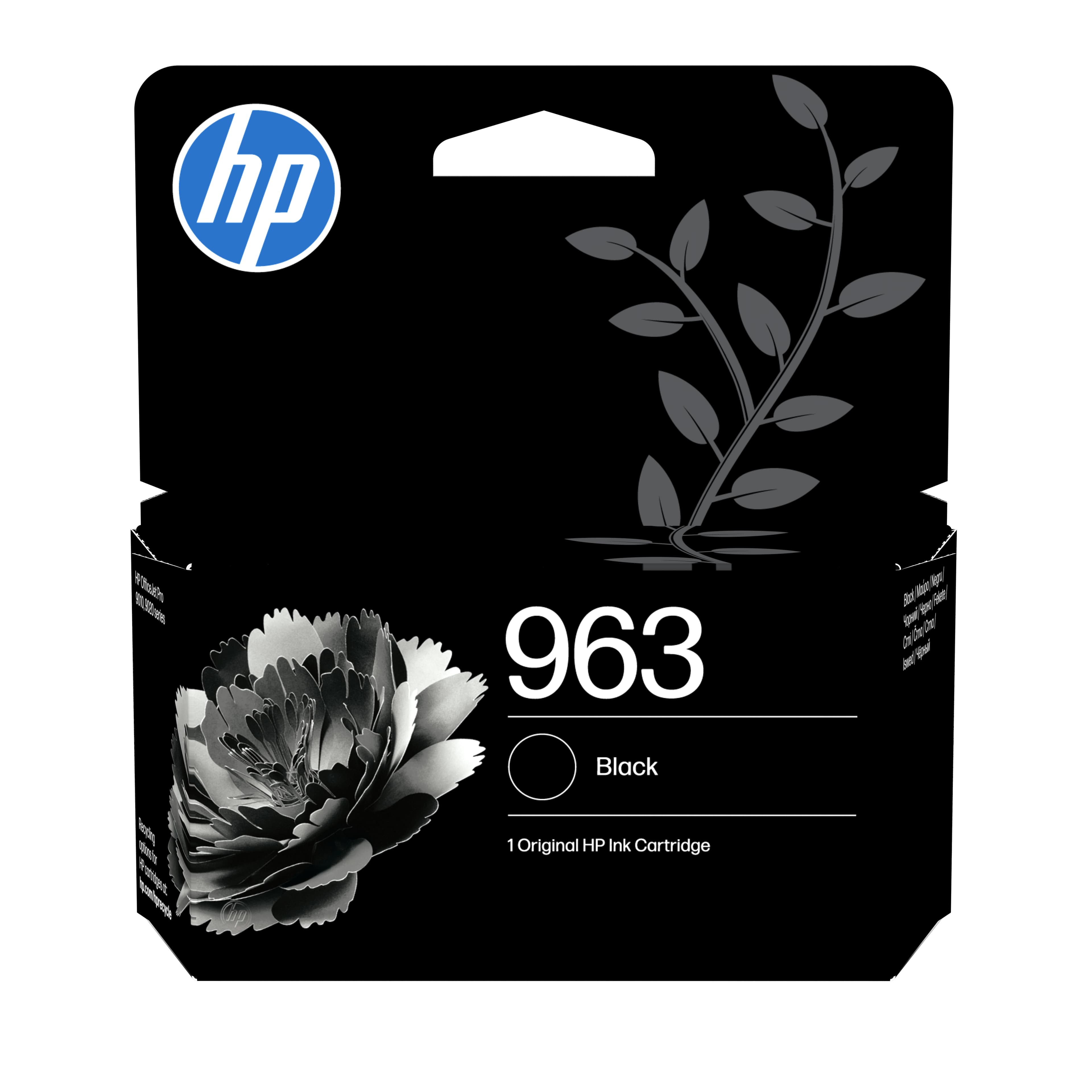 HP Cartucho de tinta Original 963 negro