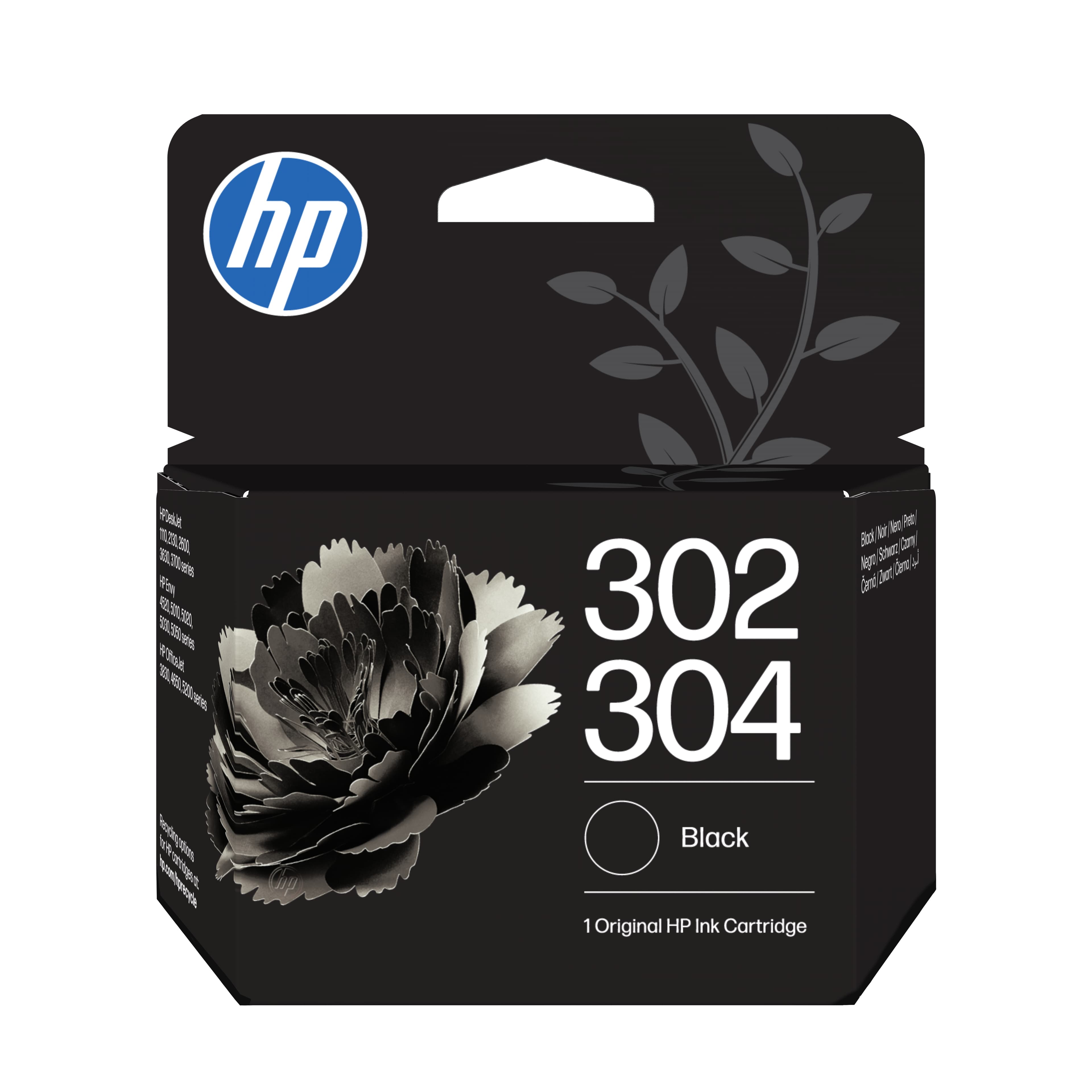 HP Cartucho de Tinta Original 302/304 negro