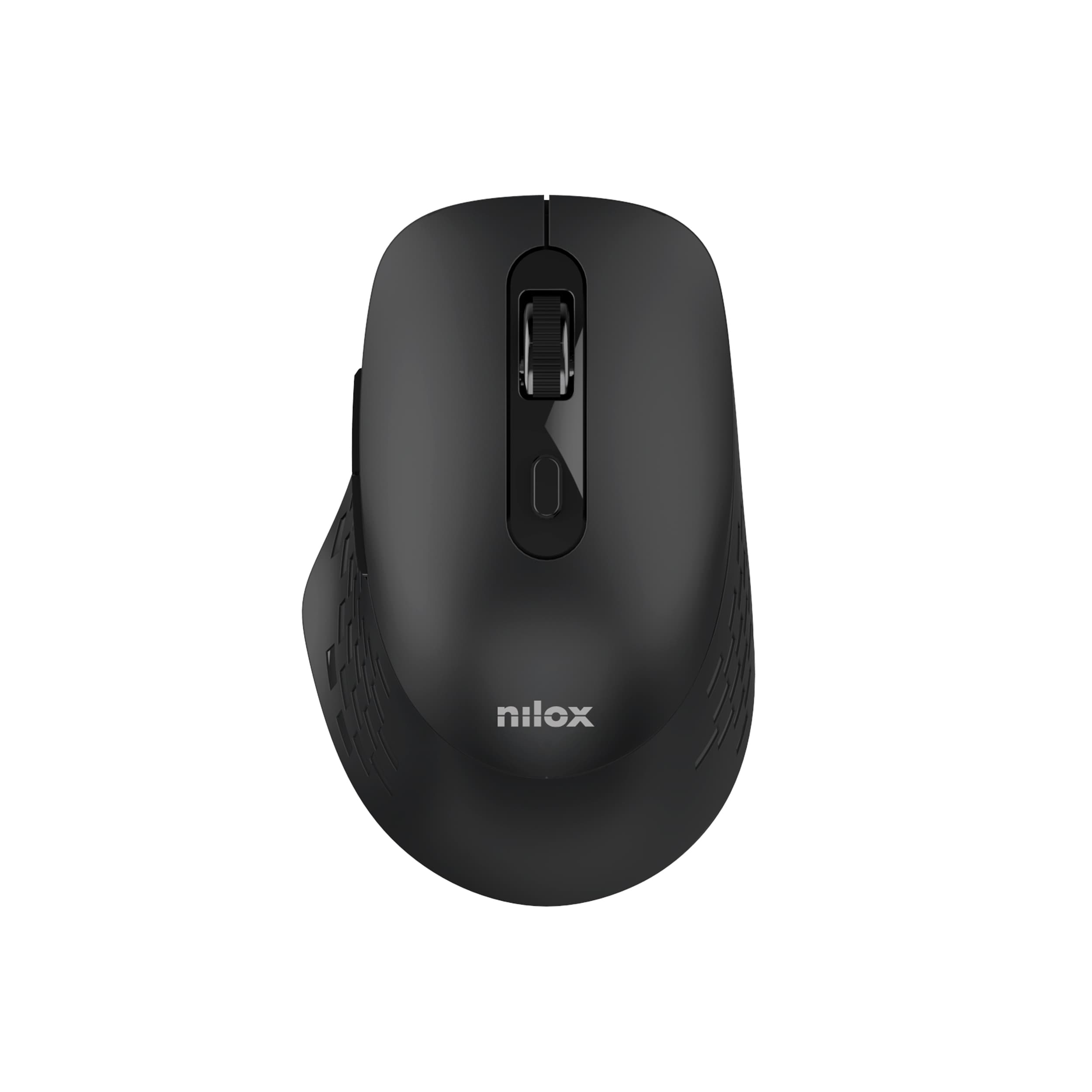 Nilox RATON DUAL WIRELESS 1600 DPI NEGRO ratón Oficina Bluetooth + USB Type-A Óptico