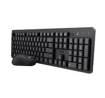 Trust Ody II teclado Ratón incluido Oficina RF inalámbrico QWERTY Español Negro