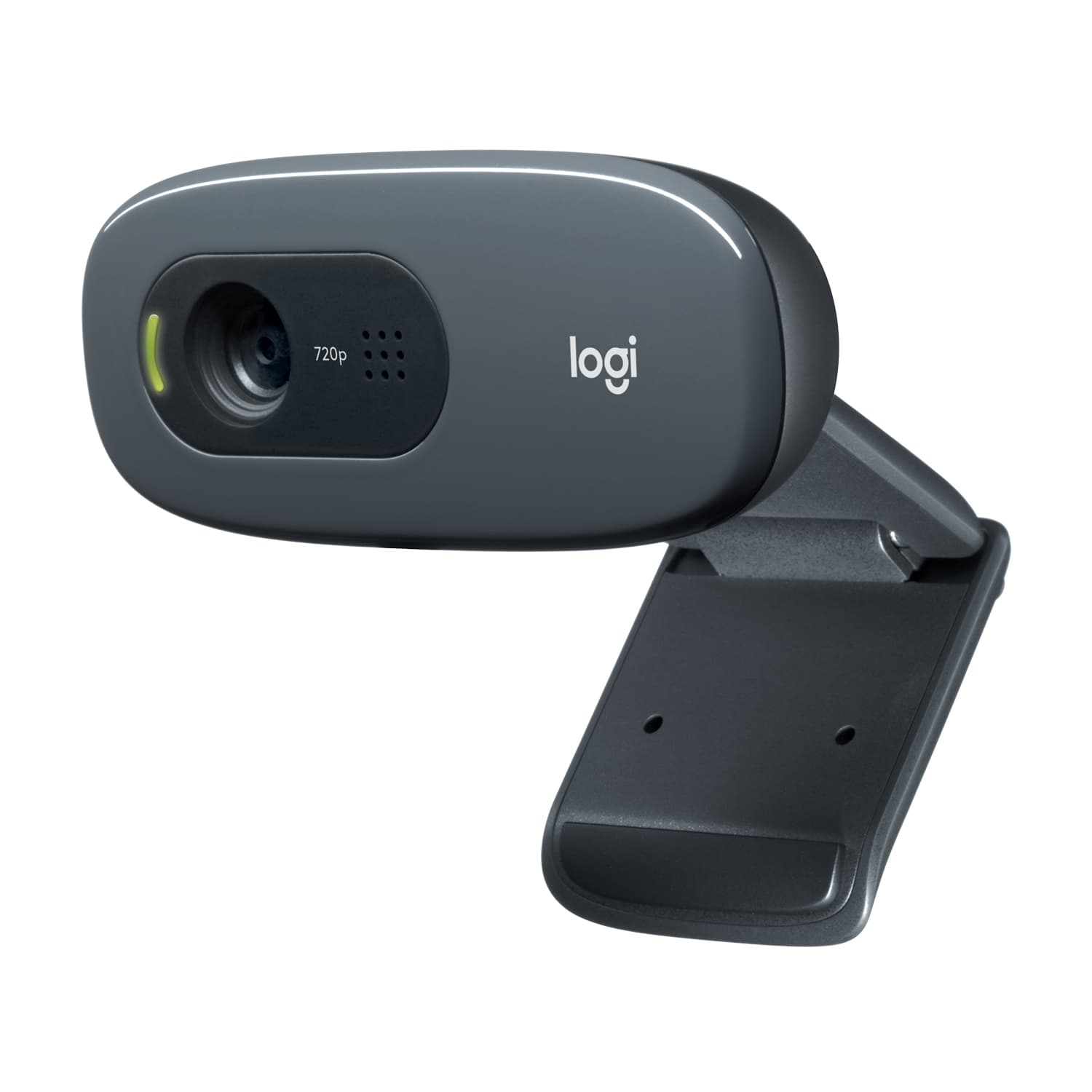 Logitech C270 HD cámara web 3 MP 1280 x 720 Pixeles USB Gris, Gris Oscuro