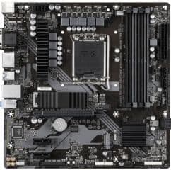 Placa base b760m ds3h micro atx intel lga 1700 12ª, 13ª y 14ª generacion 4xddr4 hasta 128gb 2xm.2 4 x sata 6gb/s raid 0, 1, 5 y 10 usb-c 3+2 x usb 3.2 2+2 x usb 2.0 vga hdmi 2 x displayport ethernet 2.5 gbe ps/2.