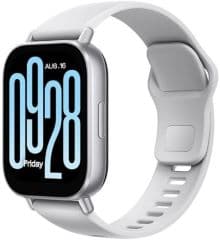 Smartwatch redmi watch 5 active reloj pantalla 2' bluetooth 5.3 - notificaciones frecuencia cardiaca autonomia hasta 18 dias en modo de uso tipico cable de carga magnetico - resistencia ipx8 - color plata