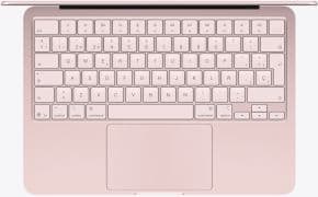 Macbook neo 13' chip a18 pro con cpu de 6 nucleos 8gb de memoria unificada 512gb ssd gpu de 5 nucleos neural engine de 16 nucleos touch id trackpad force touch pantalla liquid retina teclado magic keyboard camara facetime hd a 1080p dos puertos usb-c sin adaptador de corriente rosa nube