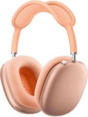 Auriculares de diadema airpods max 2 con microfono y cancelacion de ruido con modo de sonido ambiente bluetooth audio compartido cambio automatico y deteccion de uso carga por usb-c color naranja