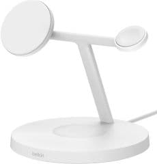 Cargador inalambrico qi2 15w 3 en 1 para apple watch se apple watch series 1,2,,4,5,6,7,8,9, 10 iphone 17, iphone air, iphone 17 pro, iphone 17 pro max, iphone 15,15 pro, 15 plus, 15 pro max, 14, 14 pro, 14 plus,14 pro max, 13, 13 mini, 13 pro, 13 pro max, 12, 12 mini, 12 pro,12 pro max, apple airpods 4 concancelacion de ruido activa. airpods 3rd gen con funda de carga con magsafe, airpods pro, airpods pro 2nd gen, airpods 2nd gen, airpods pro 2,google pixel 10, 10 pro, 10 pro fold, 10 pro xl, galaxy s25, s25+, s25 ultra, auriculares con carga inalambrica. color blanco