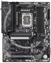 Placa base z790 eagle ax atx intel lga 1700 12ª, 13ª y 14ª generacion 4xddr5 hasta 192gb y 7600mhz displayport hdmi ethernet 2.5 gigabit wifi 6e bluetooth 5.3 2xpciex1 3xpciex16 3xm.2 4xsata 6gb/s 5xusb 3.2 2xusb 2.0 usb-c ps2
