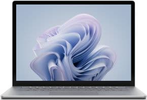 Portatil surface 6 intel core ultra 5 135h (4.6 ghz) memoria 8gb ram lpddr5x 256gb ssd 15' pantalla tactil 2496 x 1664 201 ppi intel arc graphics wifi 6e ,bluetooth 5.3 usb a 3.2 2xusb c thunderbolt 4 - displayport alt mode teclado retroiluminado bateria 47wh autonomia ±19h windows 11 pro. peso 1.68kg color plata